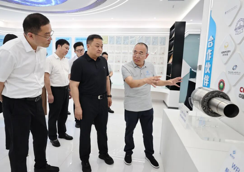 市委副书记、市长江彬调研星空航发